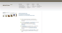 Desktop Screenshot of datalino.de